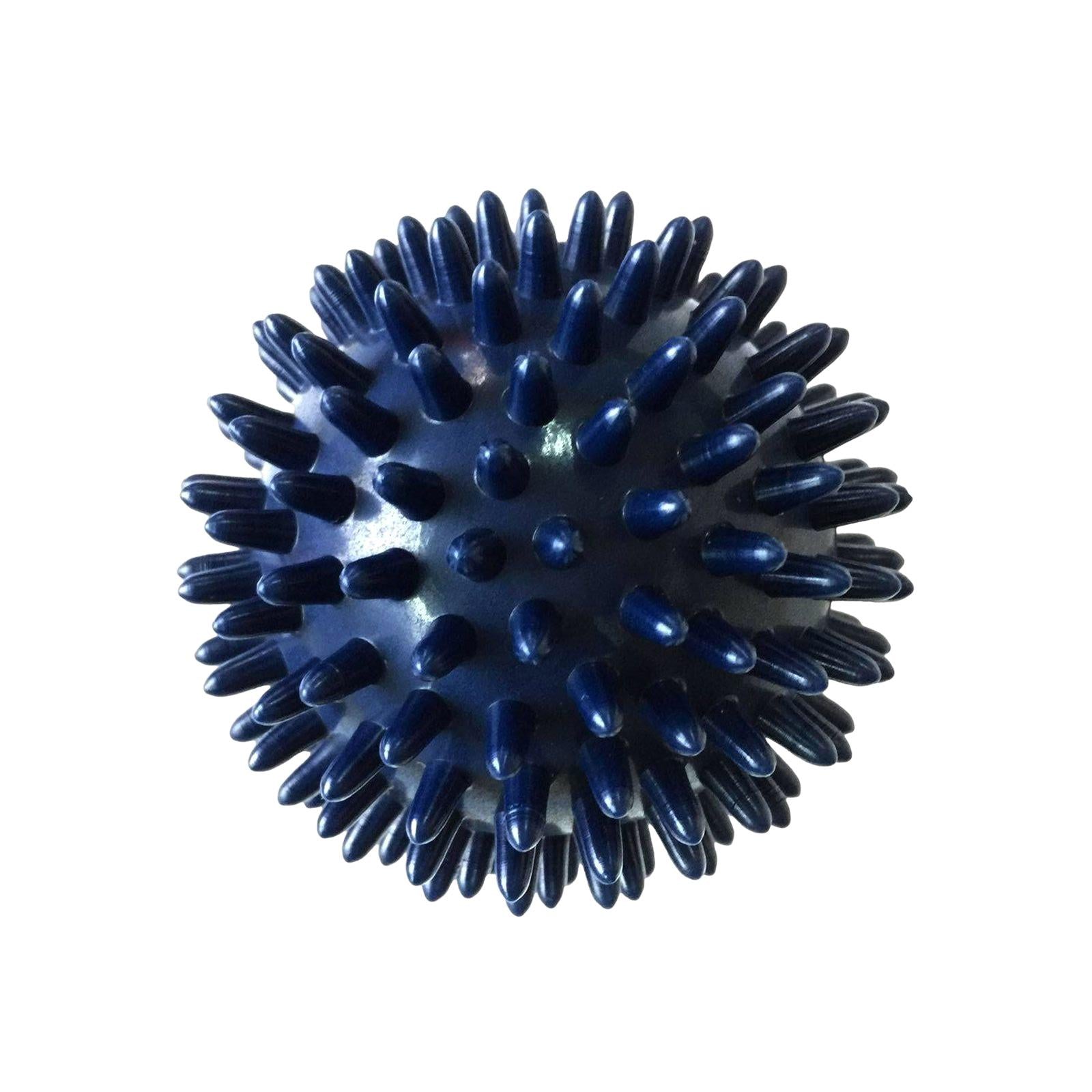5xSpiky Massage Balls Manual Portable Foot Massage Ball for Shoulder Feet Neck Dark Blue