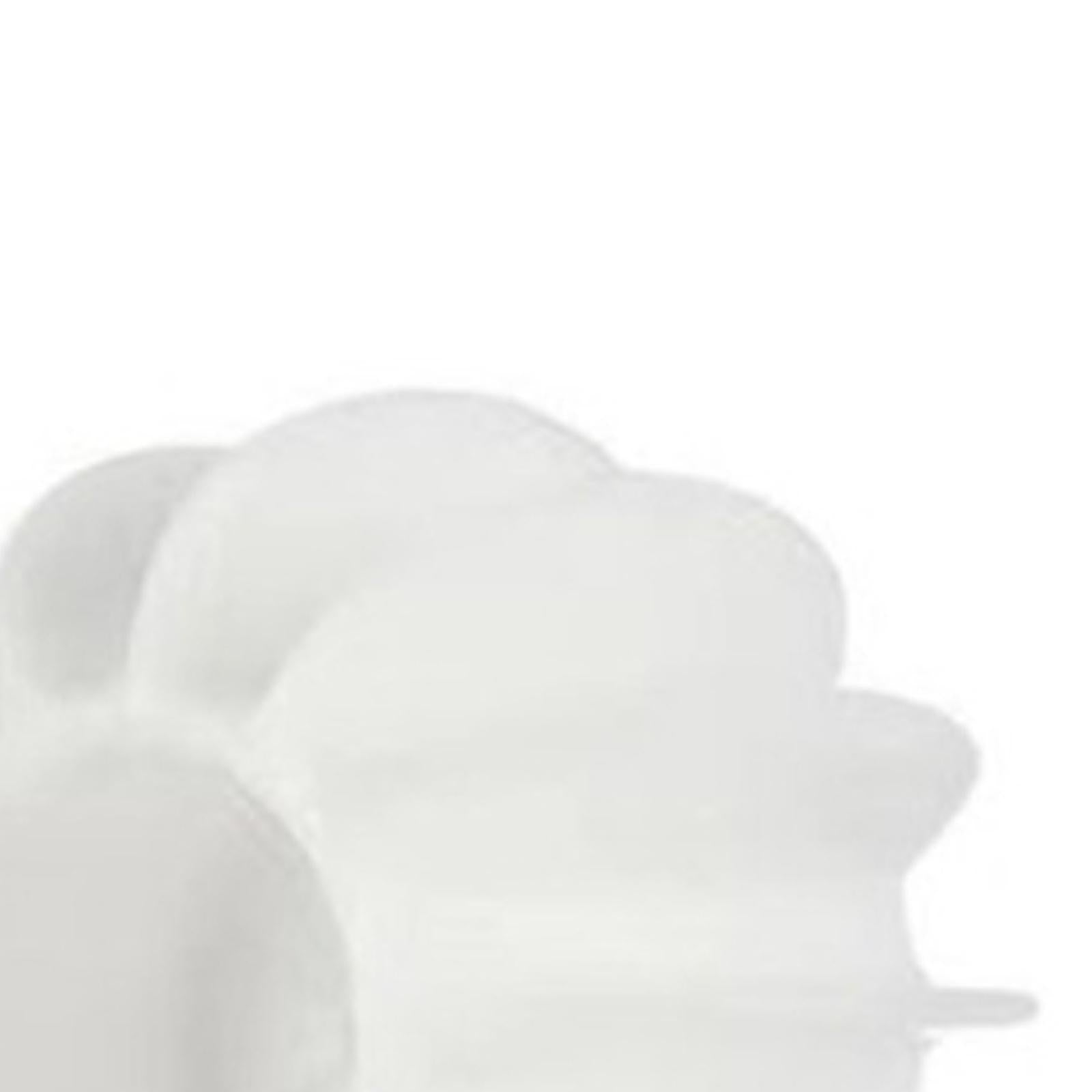 Silicone Dryer Ball Cleaning Tool Mini Compact Reusable Soft Fabric Softener White S