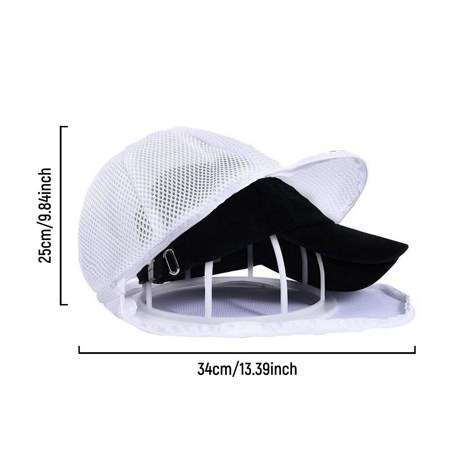 2xHat Washer Multifunctional Hat Washing Cage Holder Frame for Washing Machine