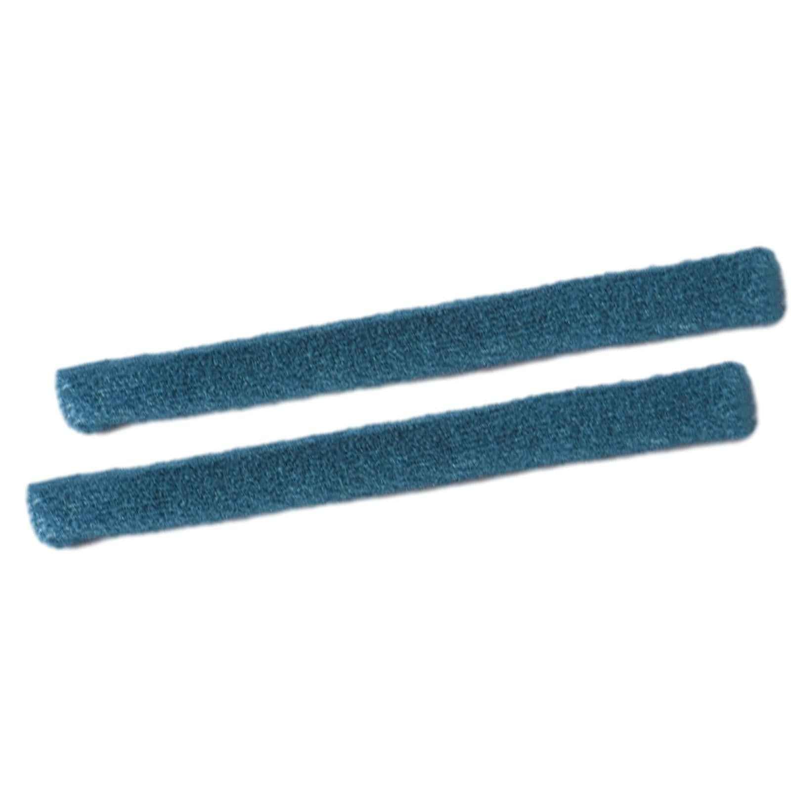 2Pcs Eyeglasses Temple Tips Sleeve Soft Knitting for Reading Glasses Eyewear Navy Blue