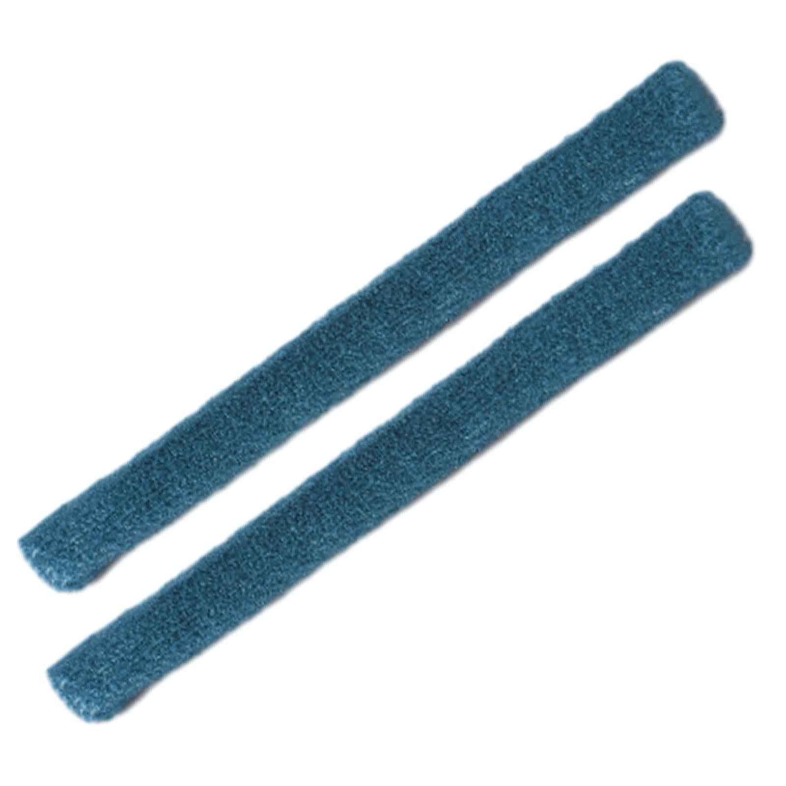 2Pcs Eyeglasses Temple Tips Sleeve Soft Knitting for Reading Glasses Eyewear Navy Blue