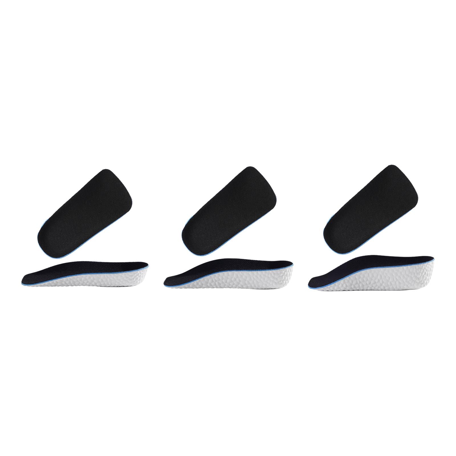 5x2Pcs Height Increase Insoles Arch Support Insert Cushion for Running Walking 1.5cm