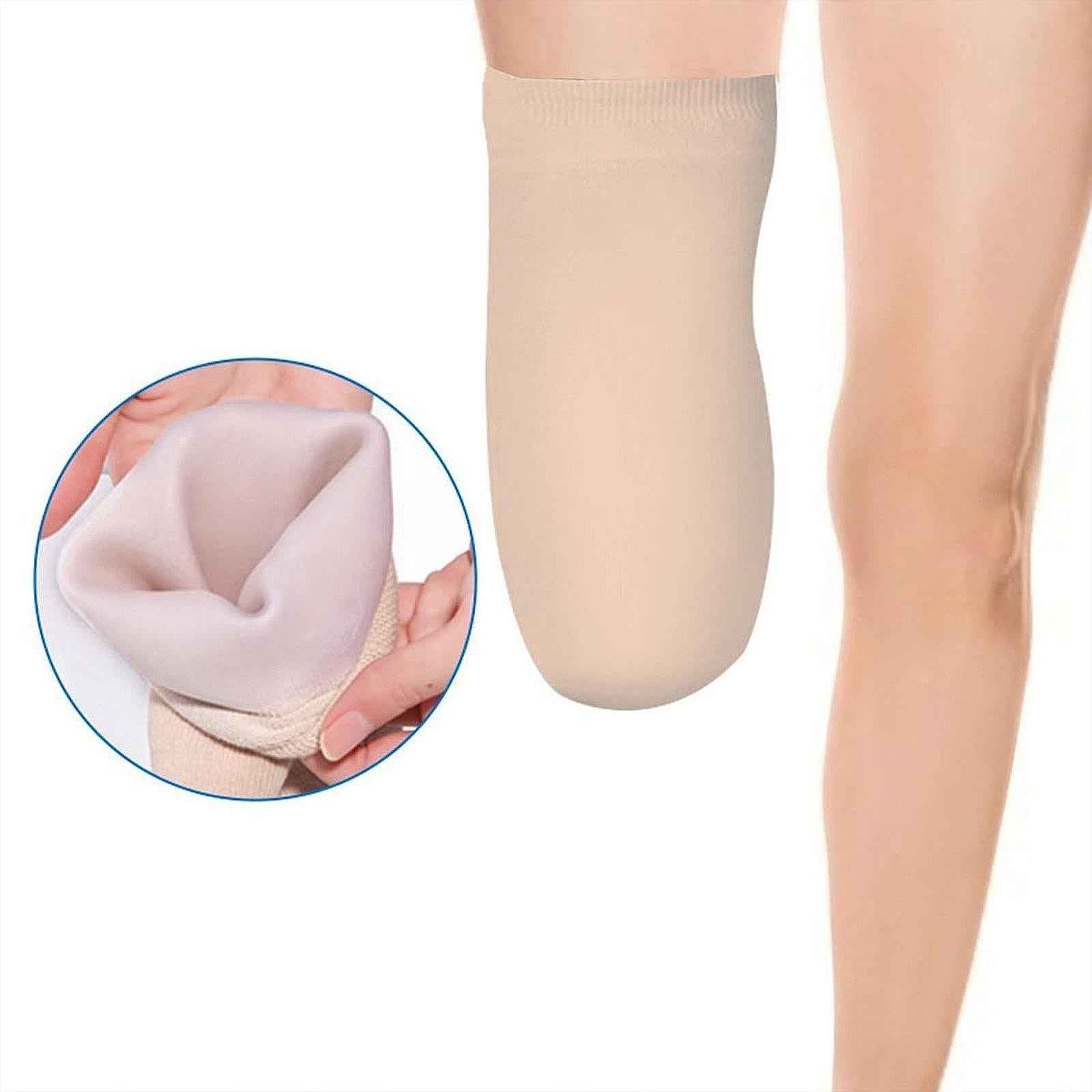 Skin Tone Prosthetic Sock Portable Elastic Protect Amputee Sock for Women S