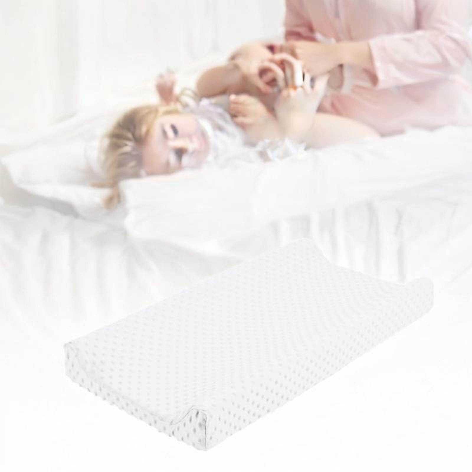Baby Diaper Changing Pad Cover Elastic Design Practical Comfortable for Baby White