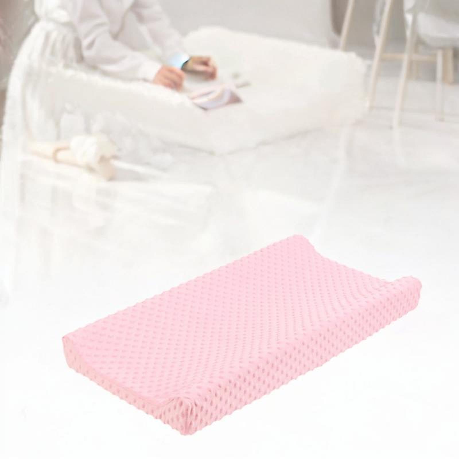 Baby Diaper Changing Pad Cover Elastic Design Practical Comfortable for Baby Pink
