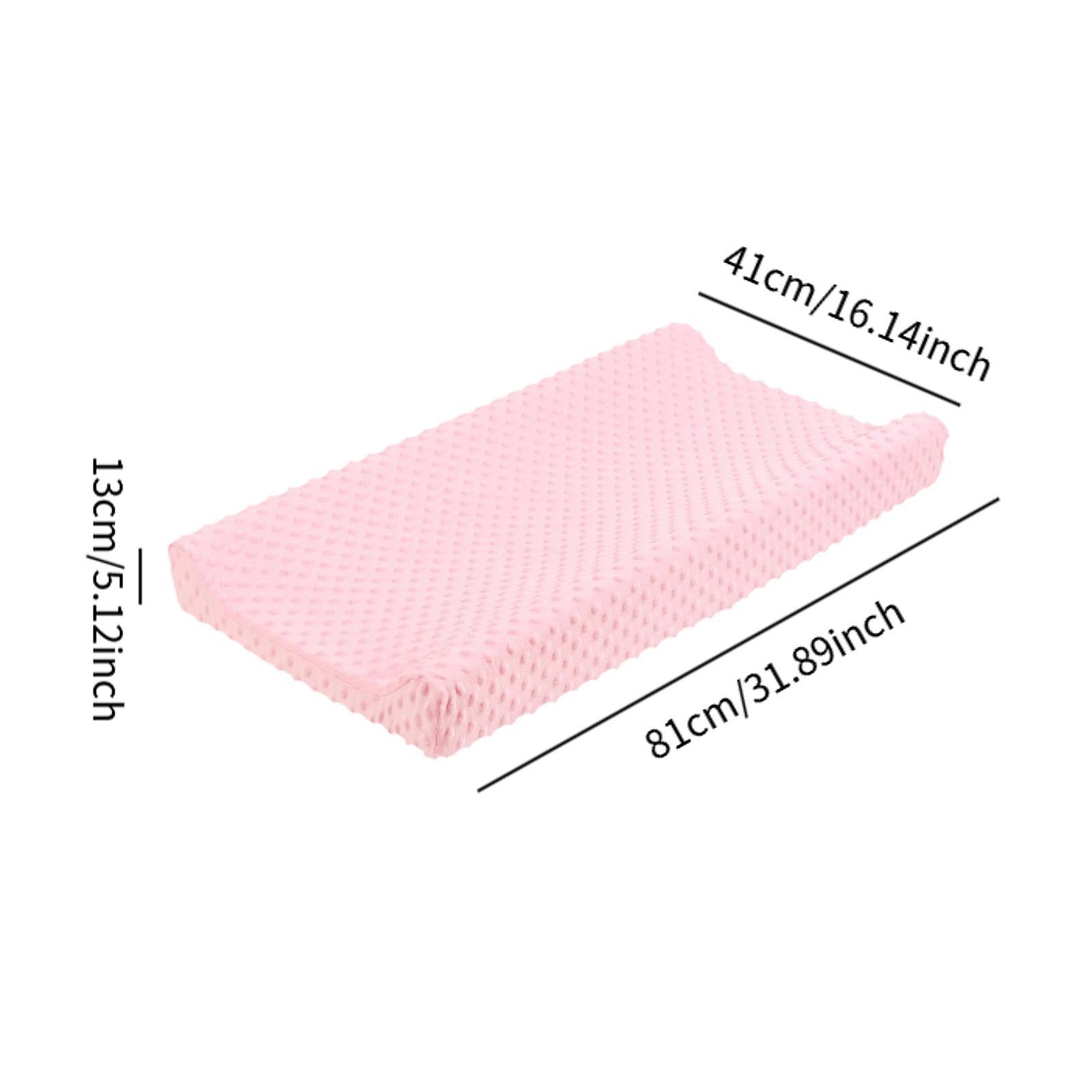 Baby Diaper Changing Pad Cover Elastic Design Practical Comfortable for Baby Pink