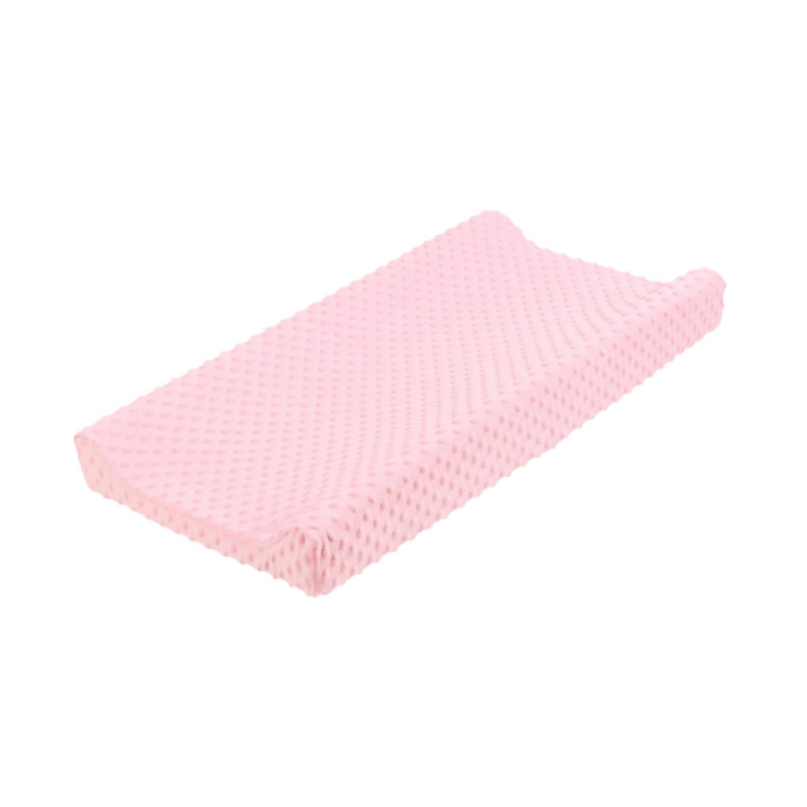 Baby Diaper Changing Pad Cover Elastic Design Practical Comfortable for Baby Pink