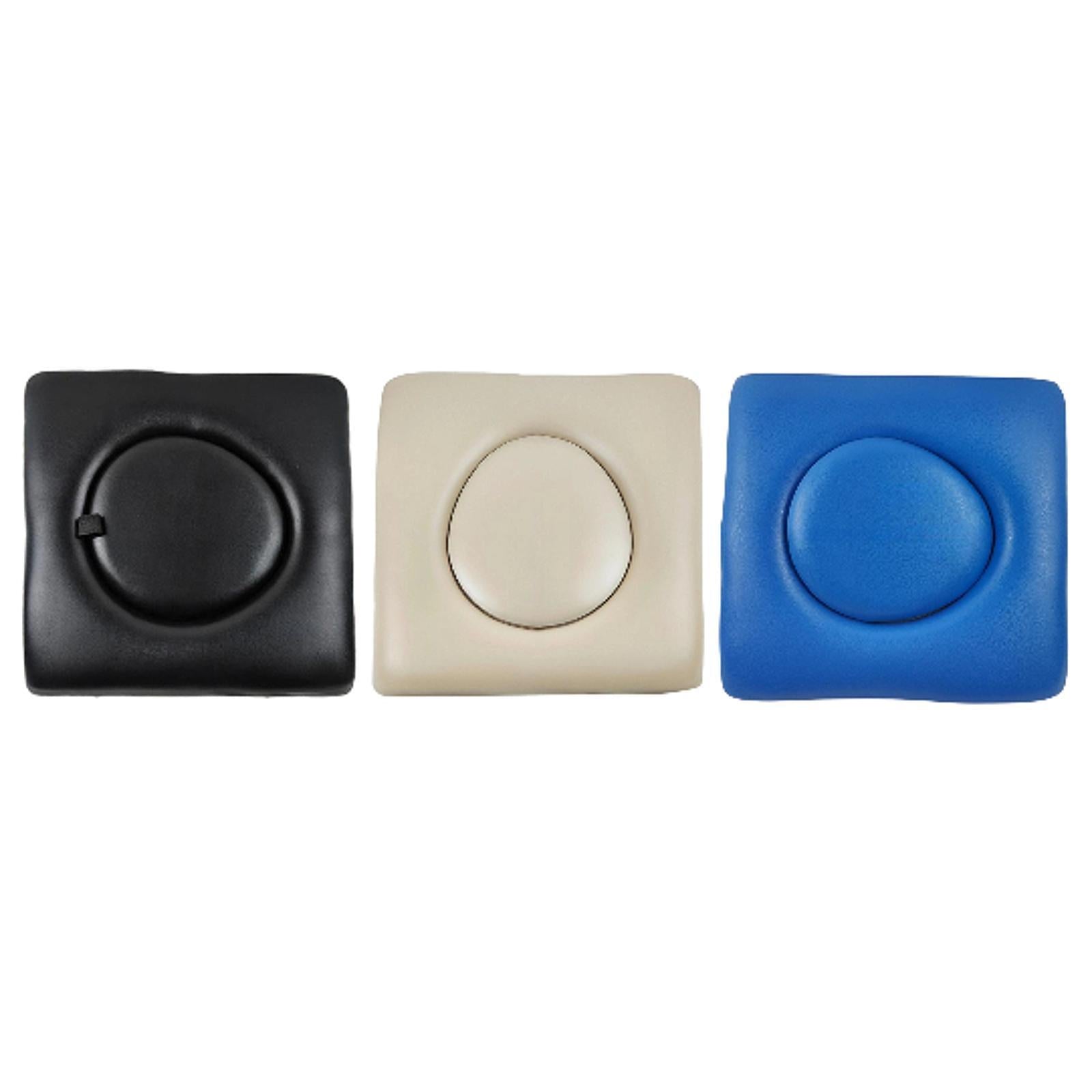 Commode Seat Cushion Universal Seat Pad Cover for Chair Bedside Commodes black