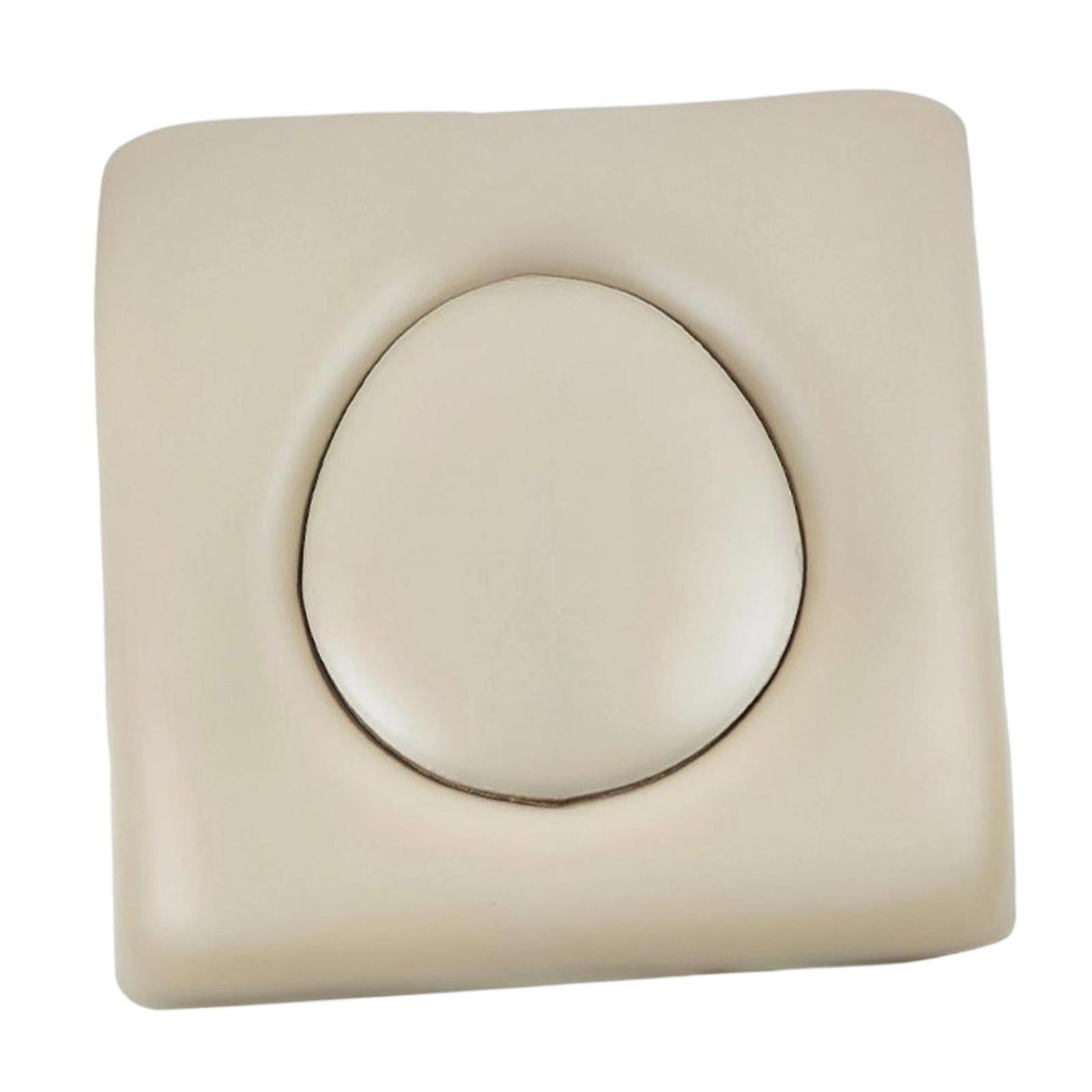 Commode Seat Cushion Universal Seat Pad Cover for Chair Bedside Commodes Light yellow