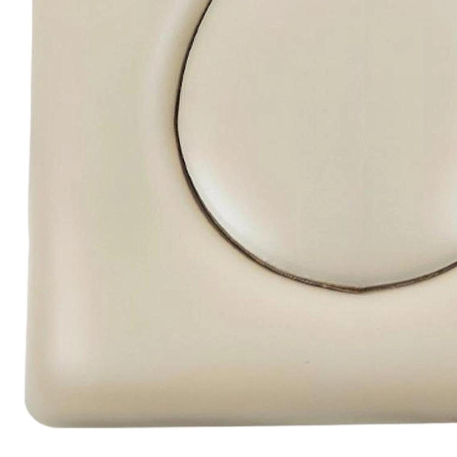 Commode Seat Cushion Universal Seat Pad Cover for Chair Bedside Commodes Light yellow