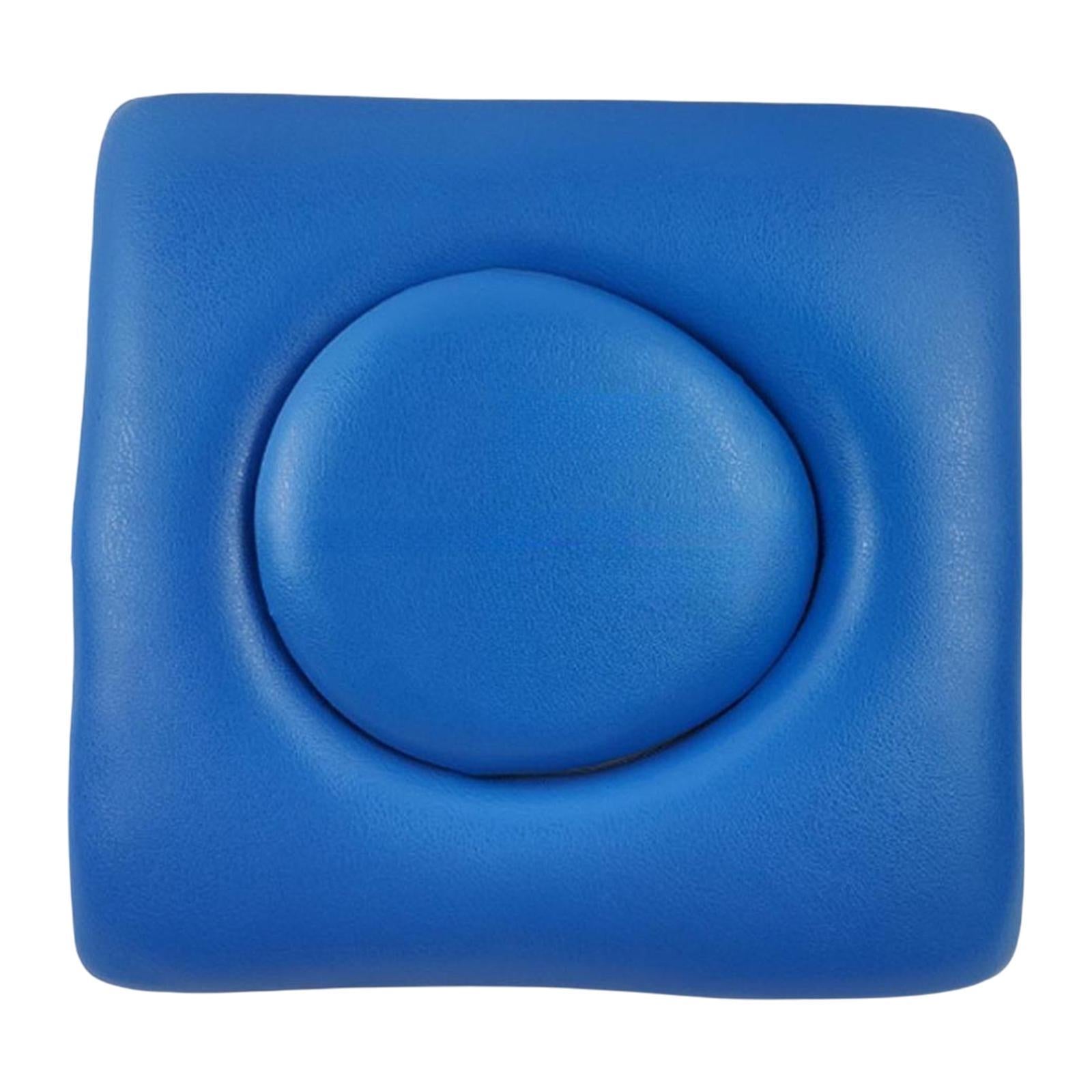 Commode Seat Cushion Universal Seat Pad Cover for Chair Bedside Commodes blue