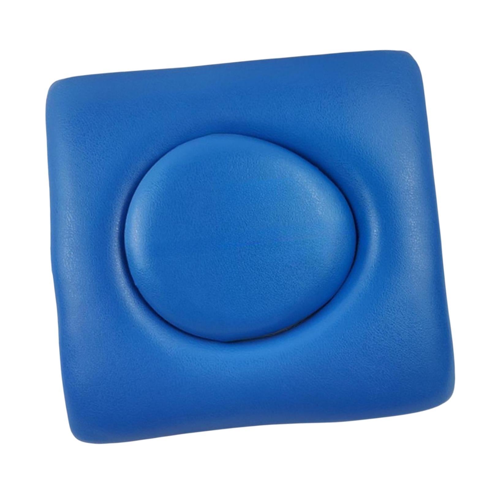 Commode Seat Cushion Universal Seat Pad Cover for Chair Bedside Commodes blue