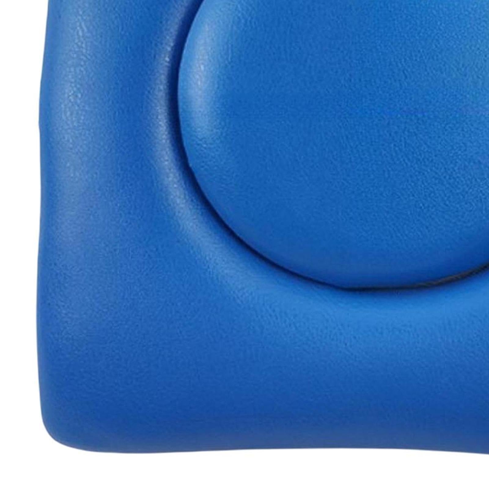 Commode Seat Cushion Universal Seat Pad Cover for Chair Bedside Commodes blue