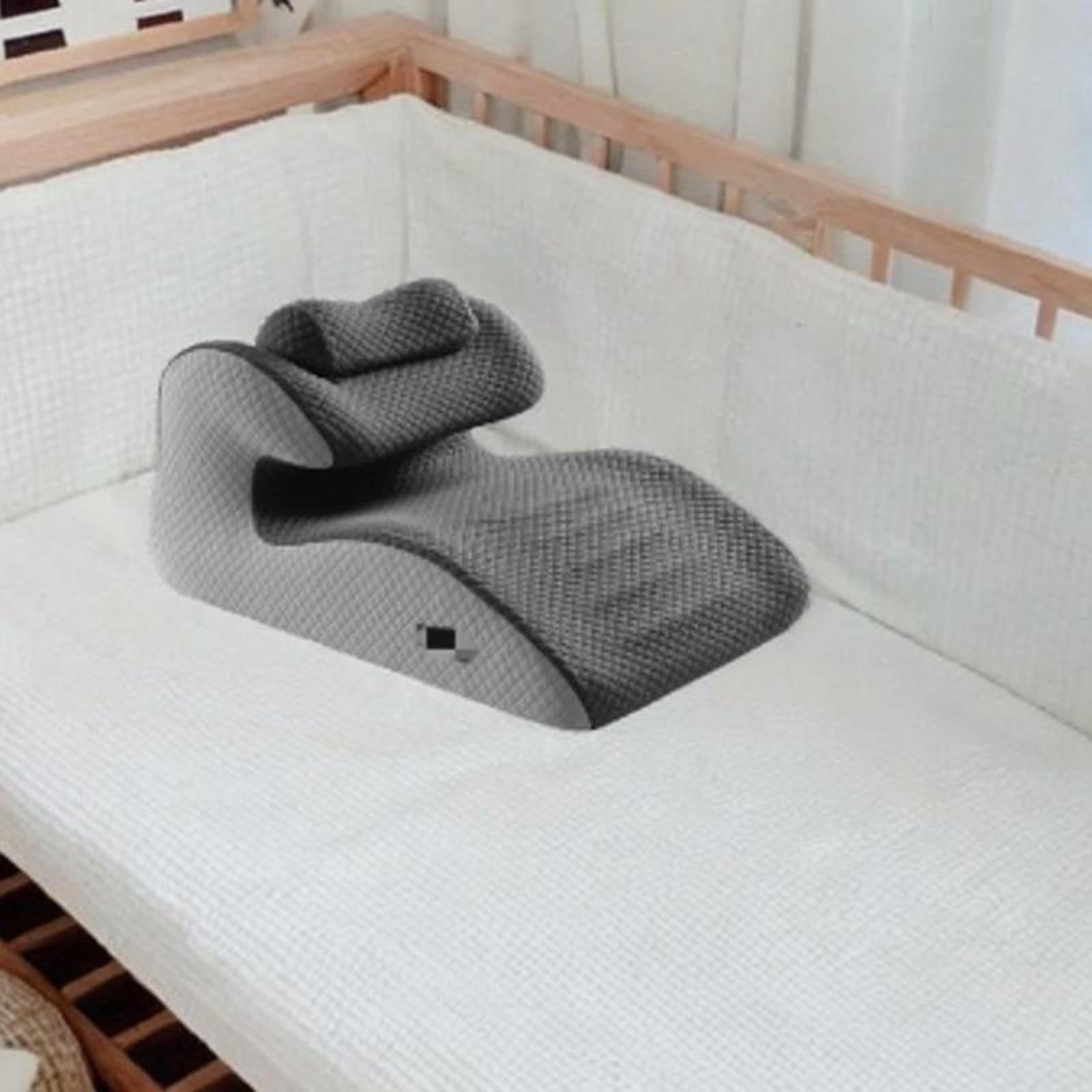 Bed Wedge Pillow Comfortable Face Down Pillow Ergonomic for Sleeping Reading Gray