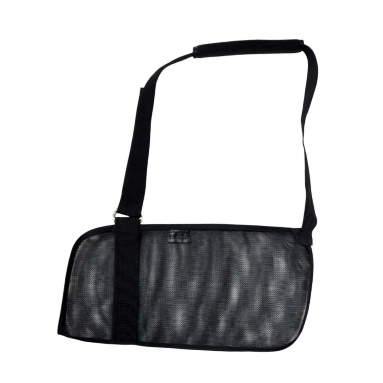 Arm Sling Shoulder Immobilizer Lightweight Comfortable Adjustable Breathable Black