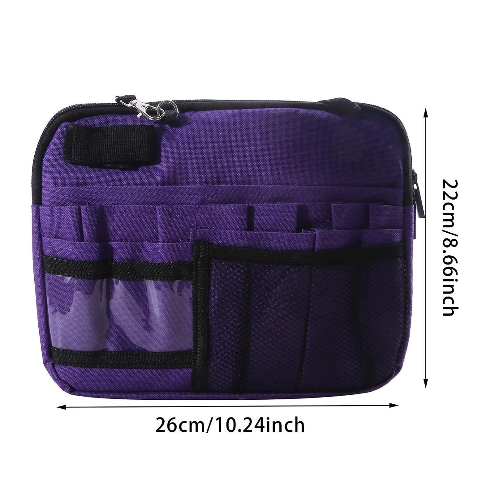 Nurse Fanny Pack Nurse Waist Bag Nursing Bag for Scissors Keys Work Supplies Purple