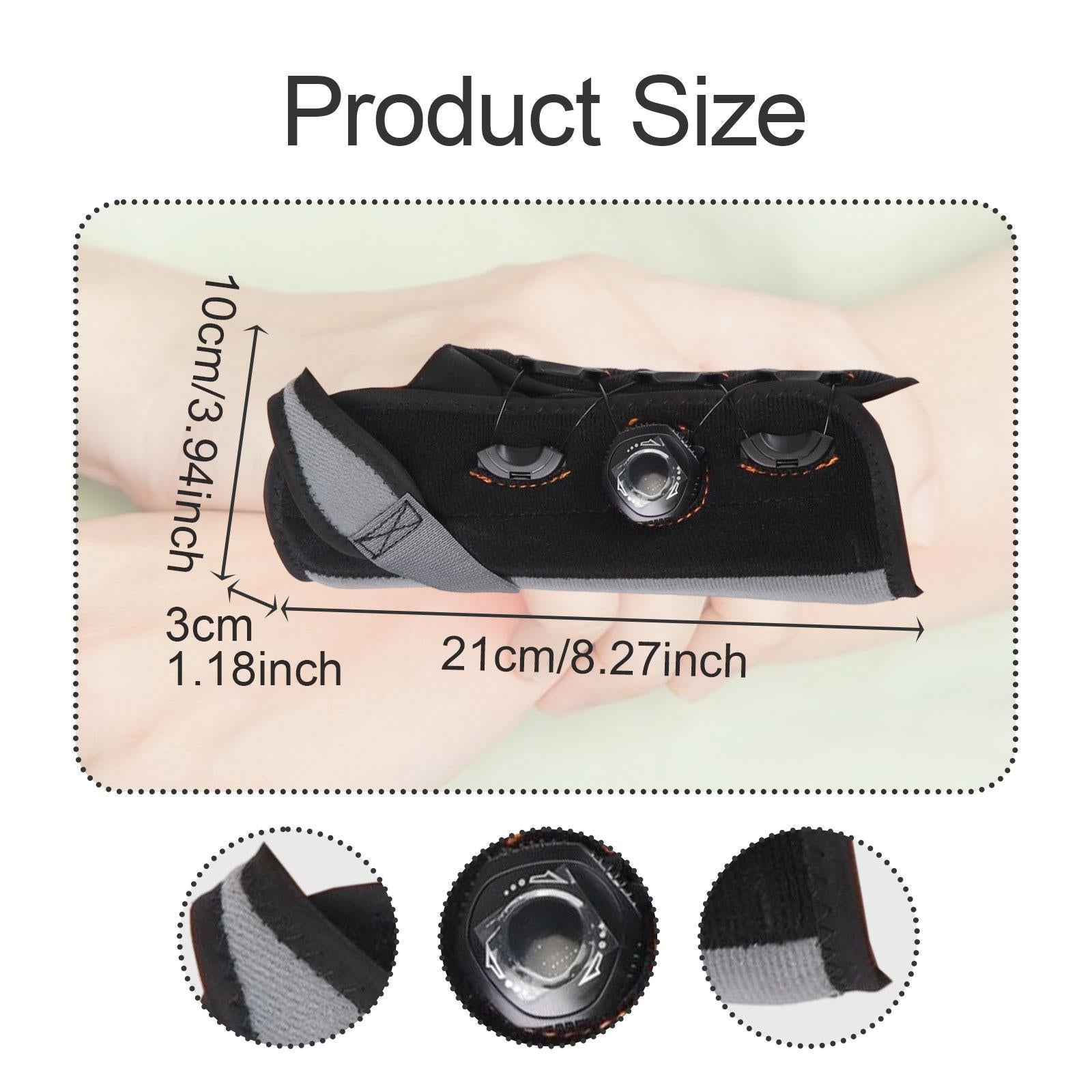 Wrist Brace Protection Gear Adjustable Night Time Men Women Guard Stabilizer Left