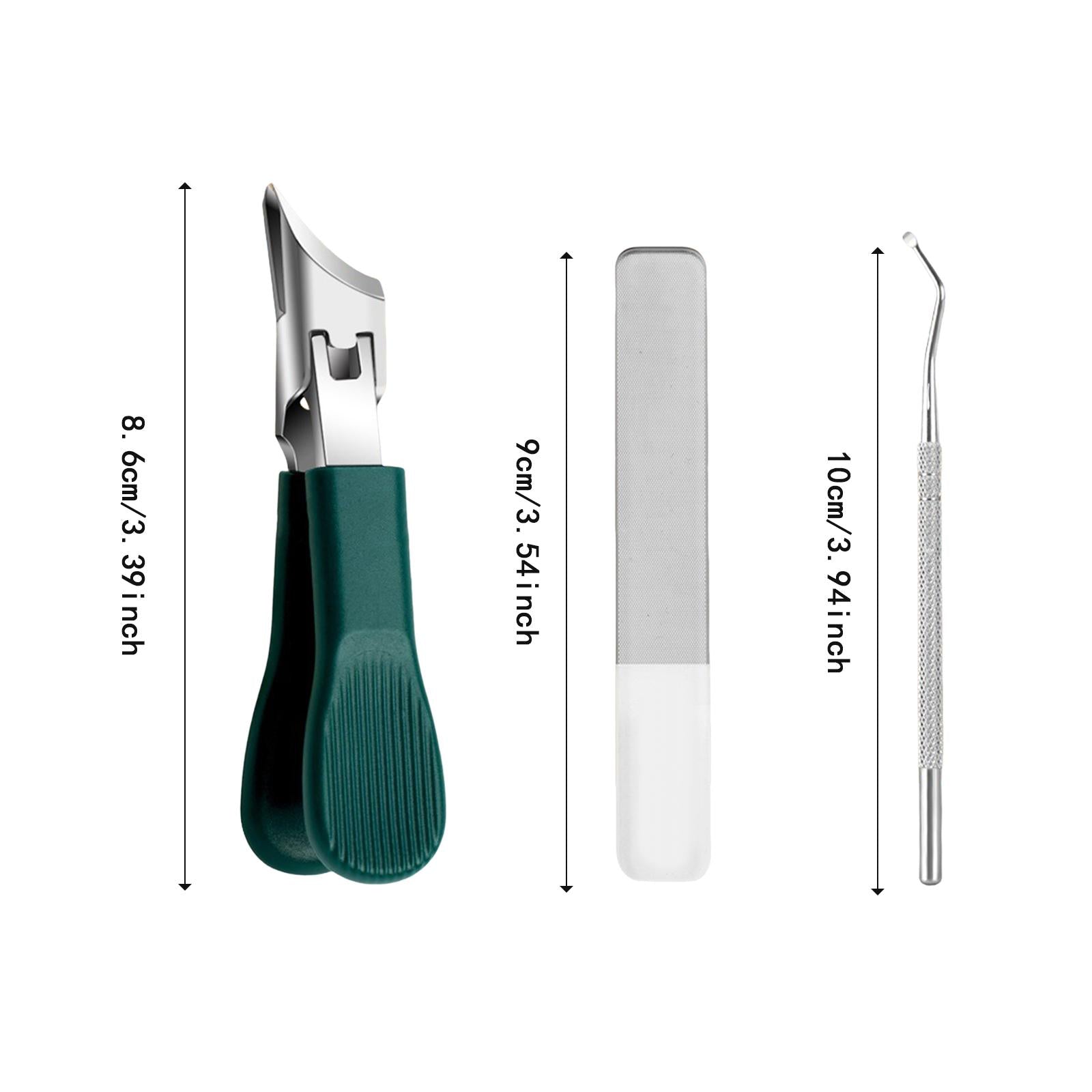 Toenail Clipper Sharp Toenail Scissors Curved Head for Elderly Men and Women