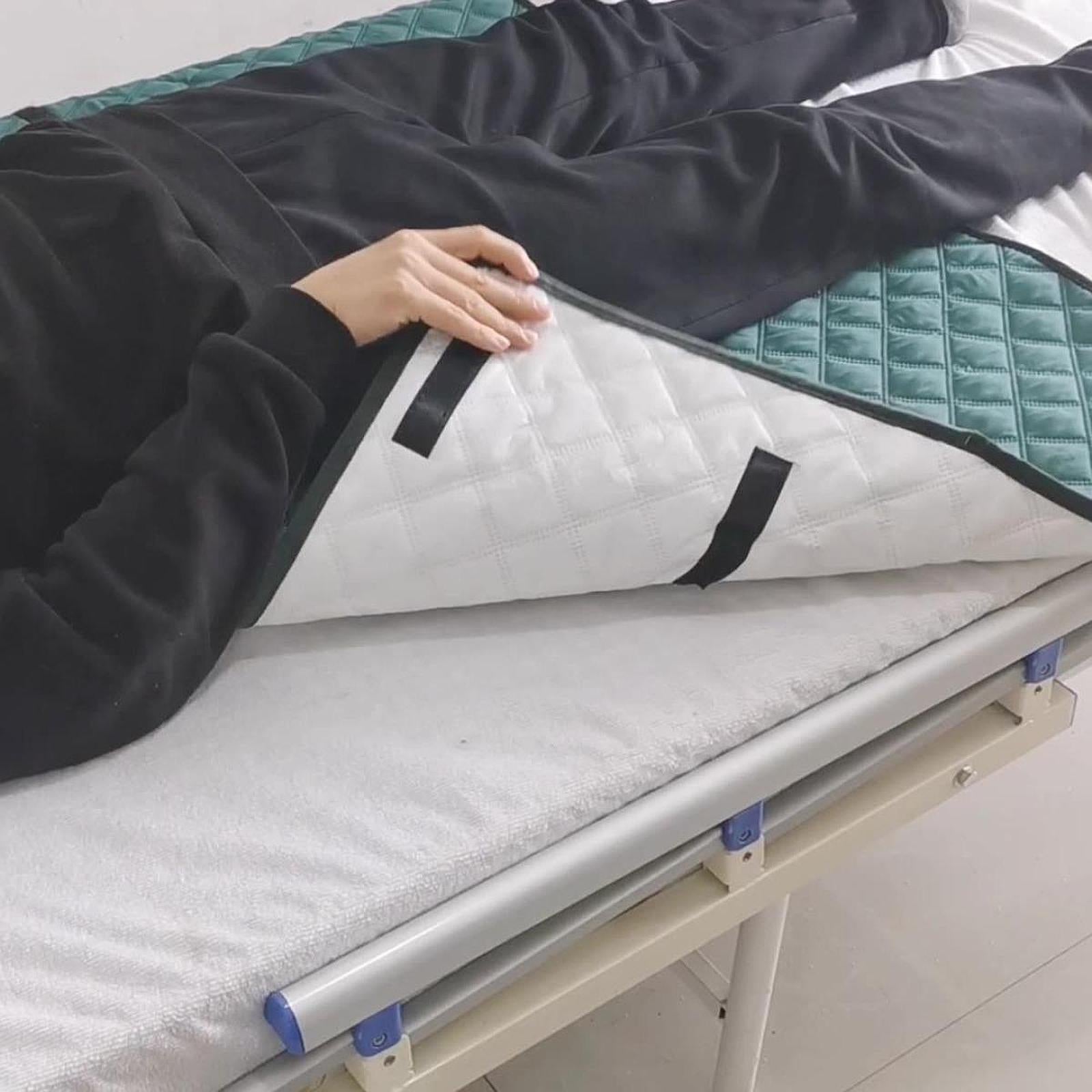 Wearable Incontinence Bed Pad Comfortable Nursing Pad for Bed Furniture Sofa Green
