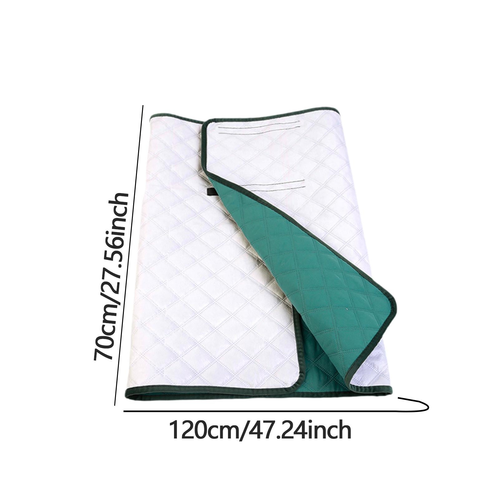 Wearable Incontinence Bed Pad Comfortable Nursing Pad for Bed Furniture Sofa Green