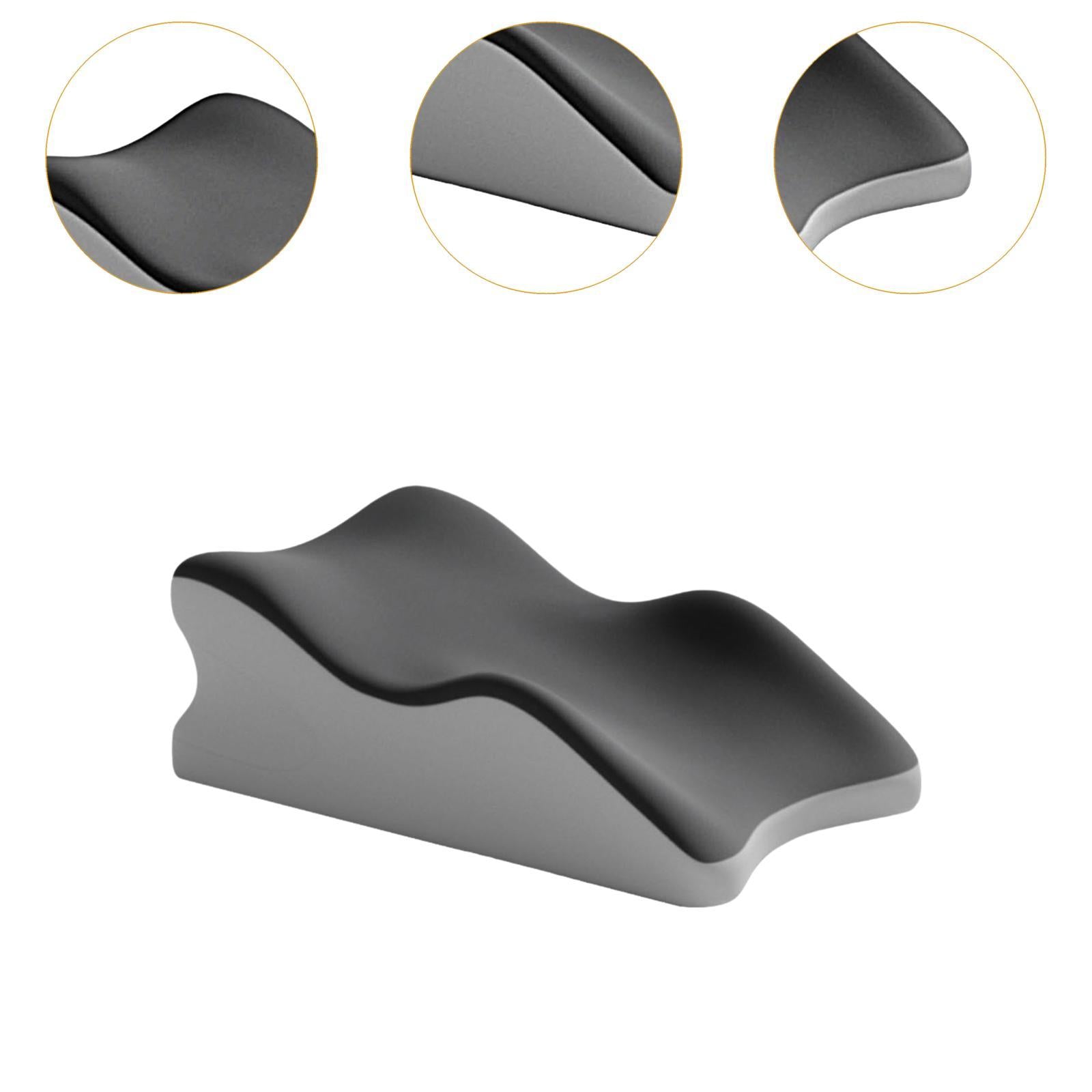 Back Pillow for Bed Sitting up for Lying Women Back, Legs, and Knees Support Black