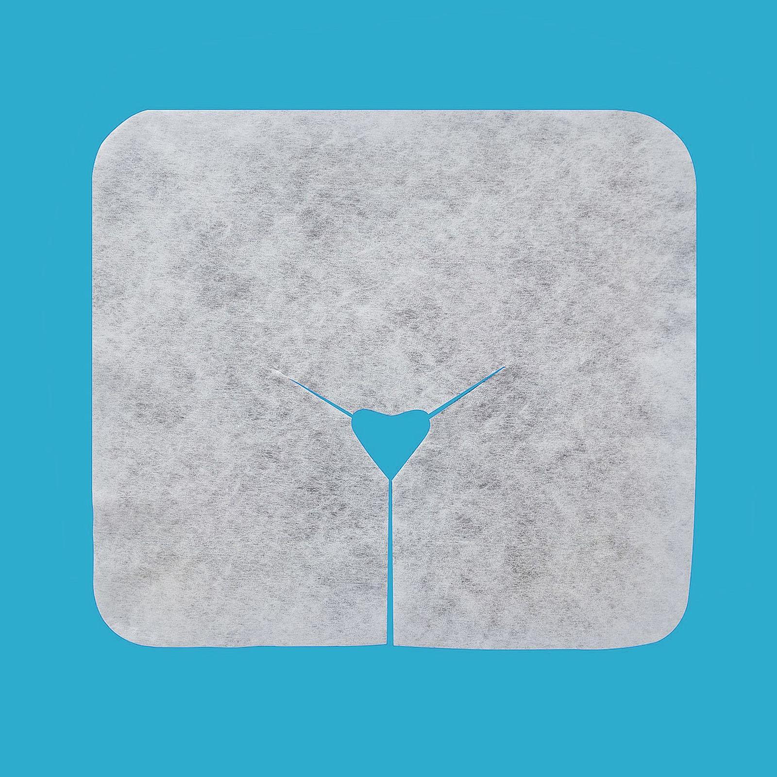 100x Disposable Face Cradle Covers Comfortable Household Massage Face Covers Thicked Cotton