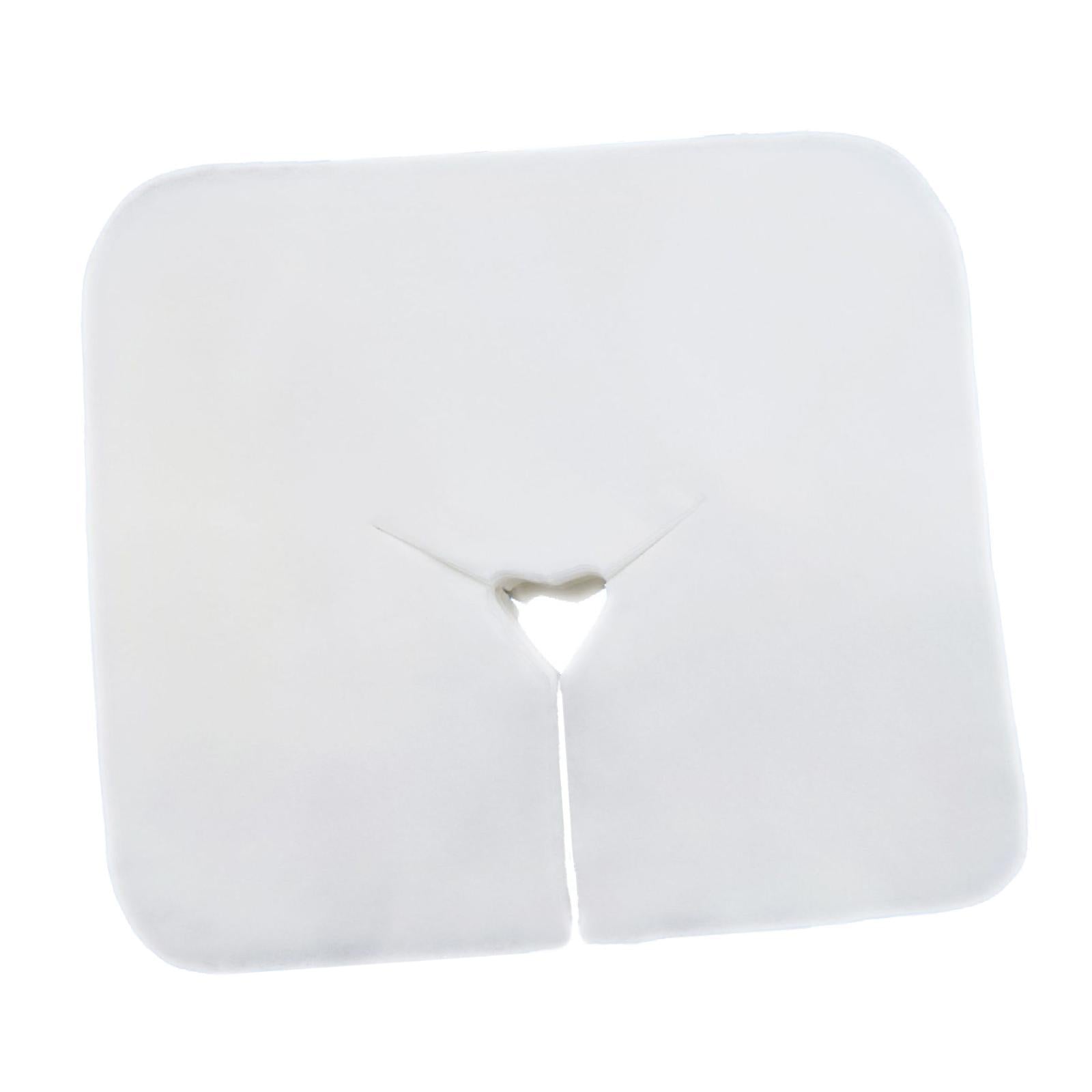 100x Disposable Face Cradle Covers Comfortable Household Massage Face Covers Non Woven