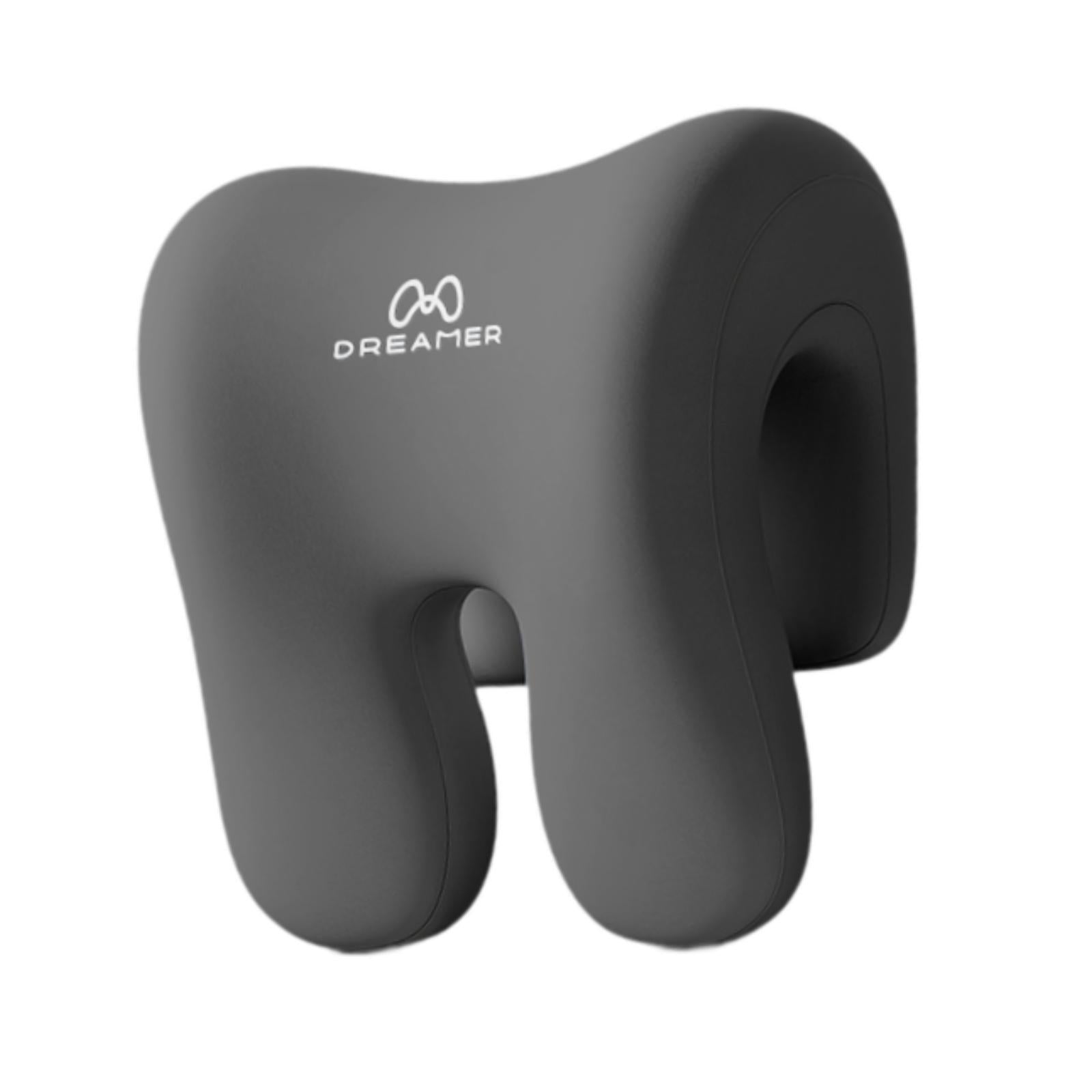 Office Chair Neck Support Removable Multifunctional Lightweight Head Support Dark Gray
