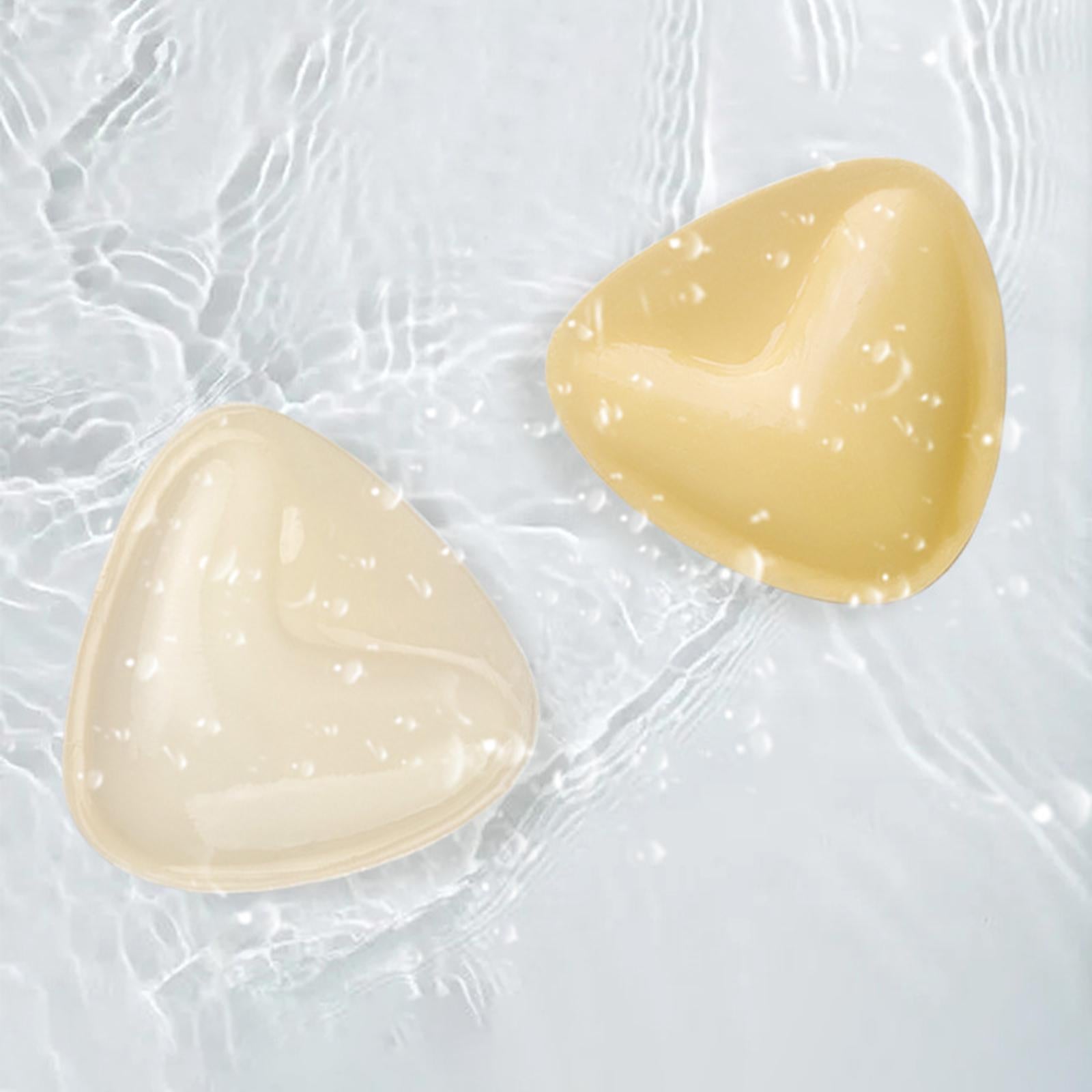 Push up Bra Inserts Waterproof for Sports Bra Swimsuit Soft Breast Enhancers A Skin Color