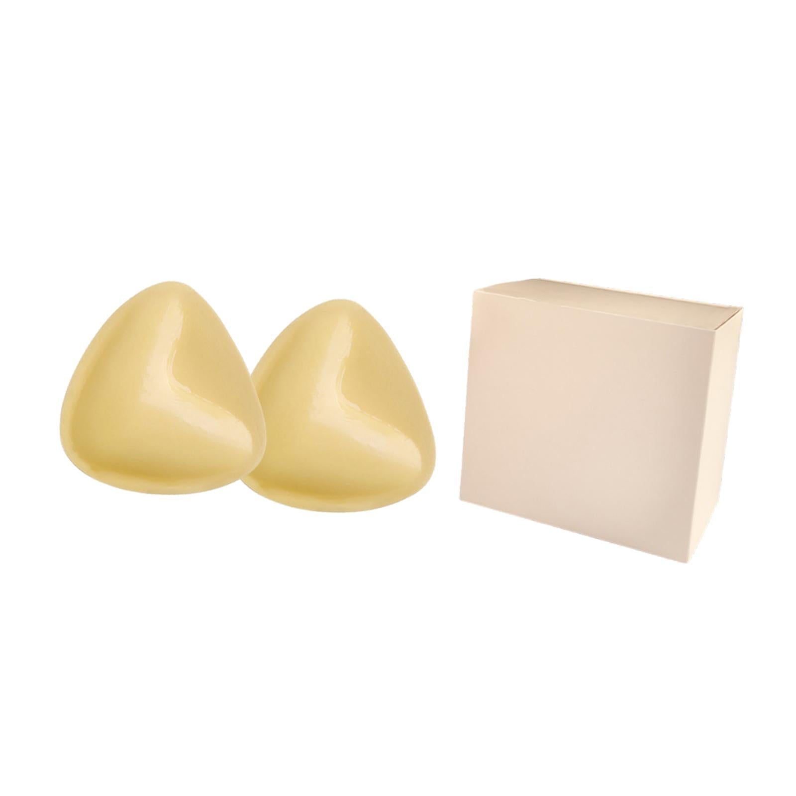 Push up Bra Inserts Waterproof for Sports Bra Swimsuit Soft Breast Enhancers B Skin Color