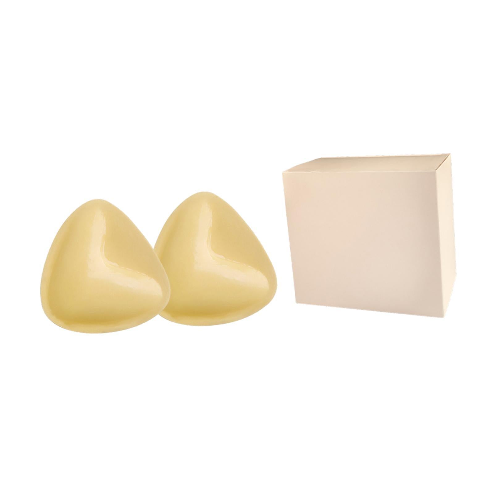 Push up Bra Inserts Waterproof for Sports Bra Swimsuit Soft Breast Enhancers D Skin Color