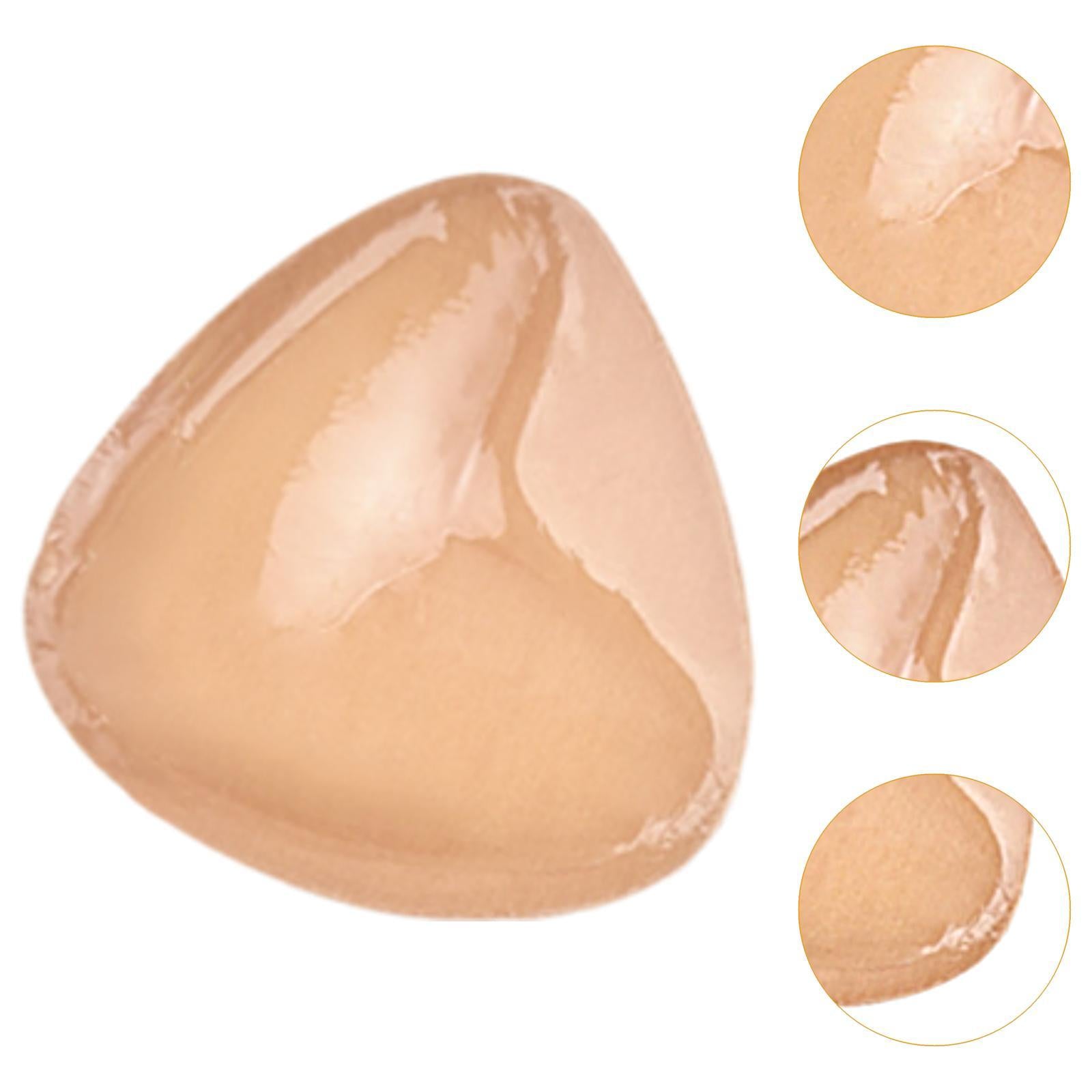 Push up Bra Inserts Waterproof for Sports Bra Swimsuit Soft Breast Enhancers C Light Pink