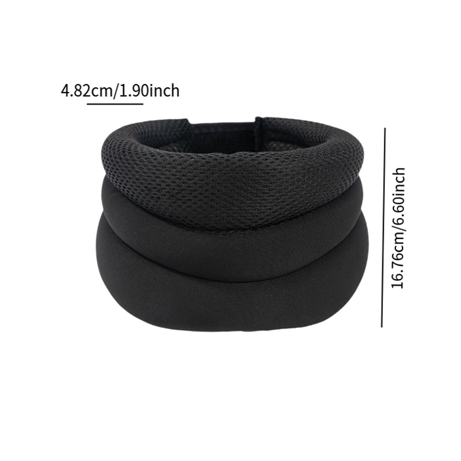 Neck Support Brace Adjustable Ergonomic V Shape for Reading Airplane Working