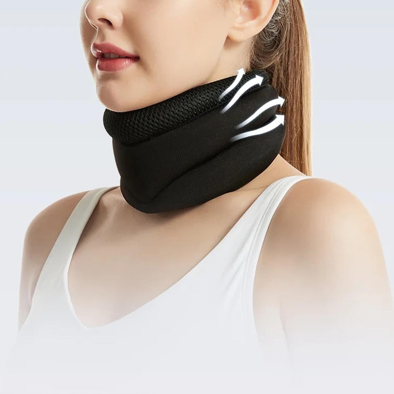 Neck Support Brace Adjustable Ergonomic V Shape for Reading Airplane Working