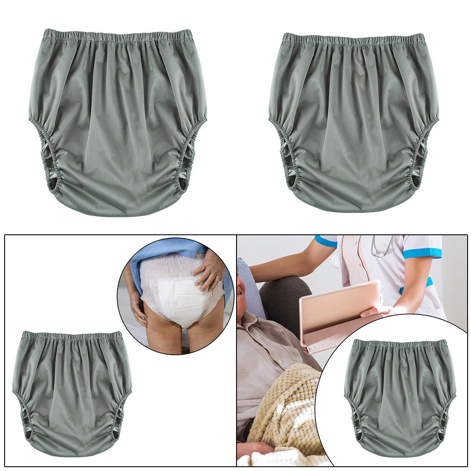 Adults Leakproof Underwear Waterproof Elderly for Incontinence Diaper Cover XS