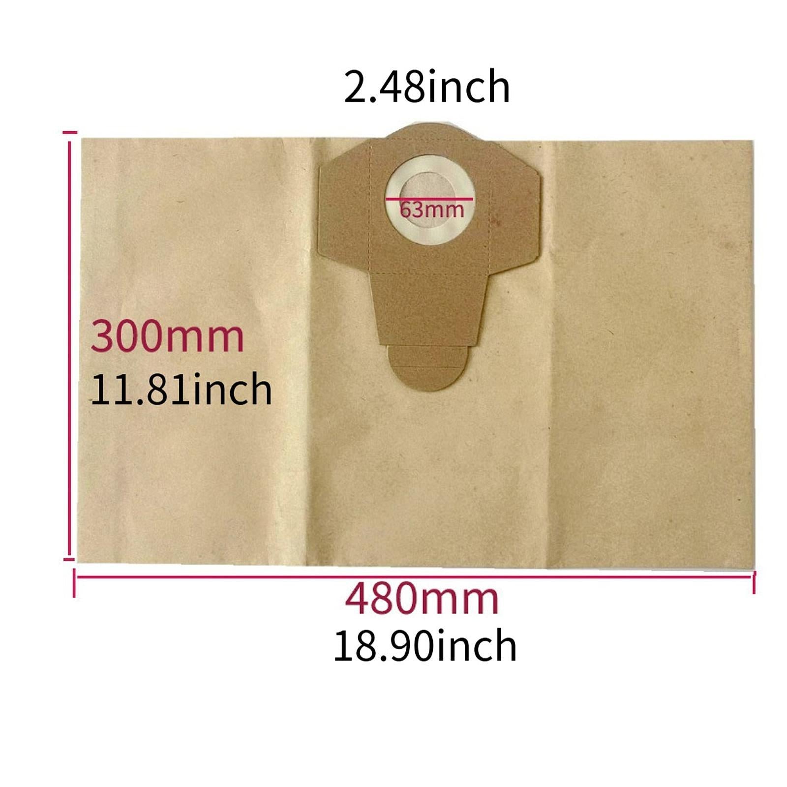 5Pcs Vacuum Cleaner Bags Paper Replaces Easy Installation Vacuum Filter Bags