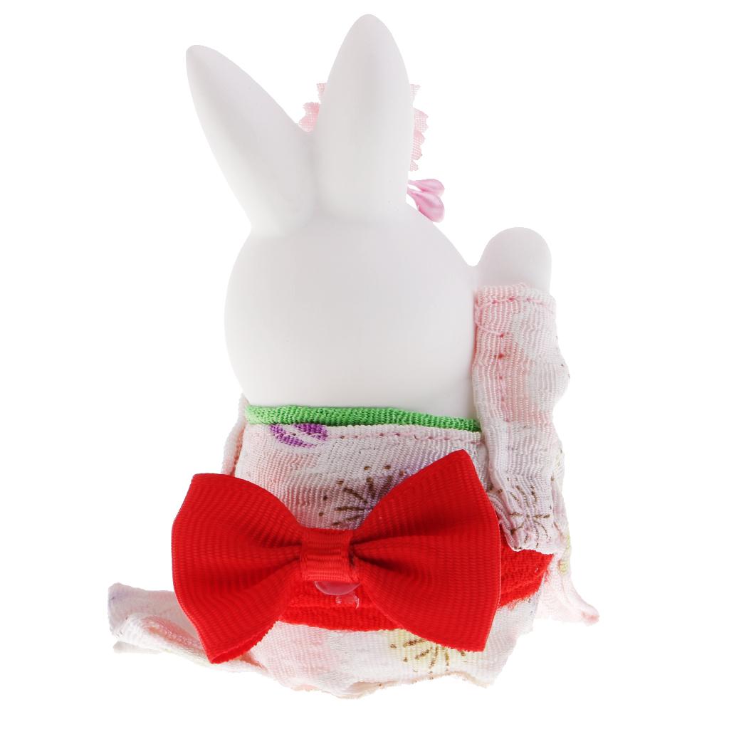 Colorful Japanese Rabbit Bless Luck Wedding Children Gift Ornament #5