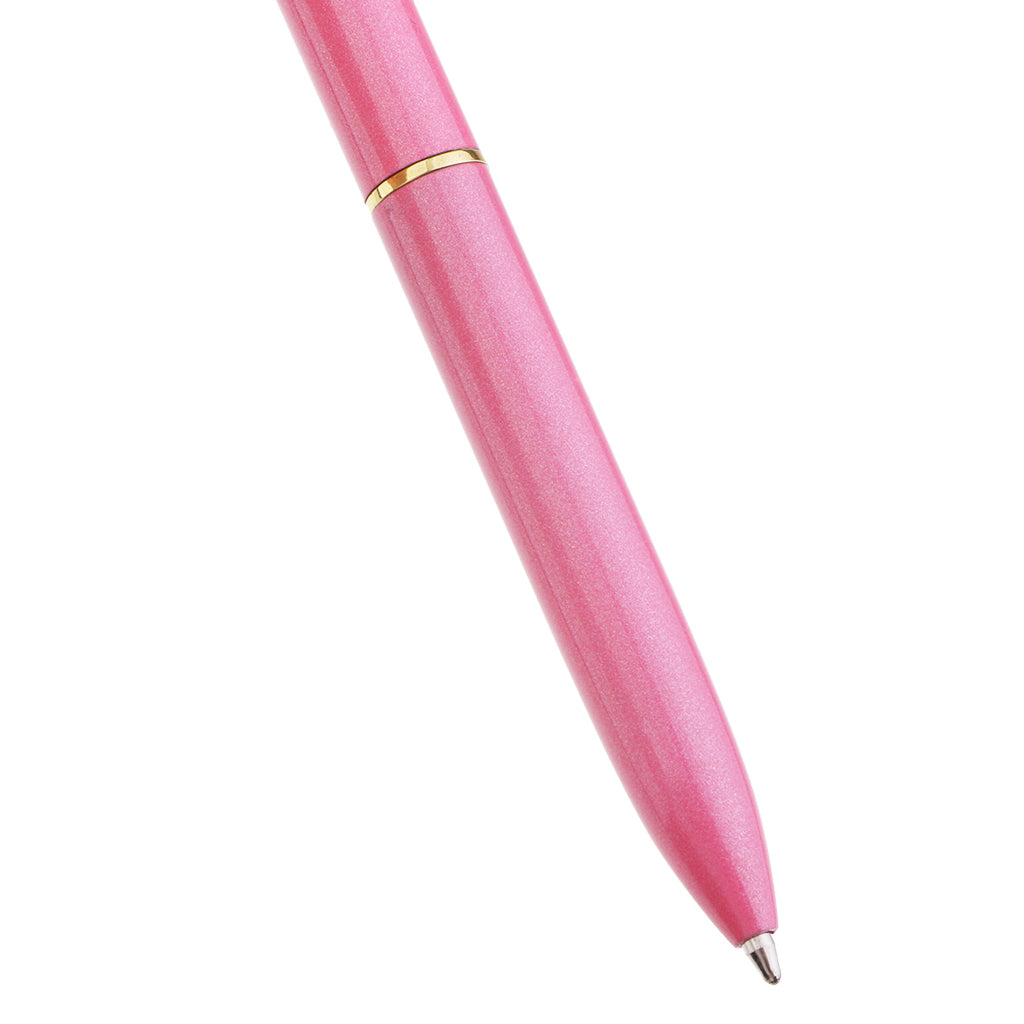 Rhinestone Ballpoint Pen High-end Metal Pen Ballpoint Pen Light Pink