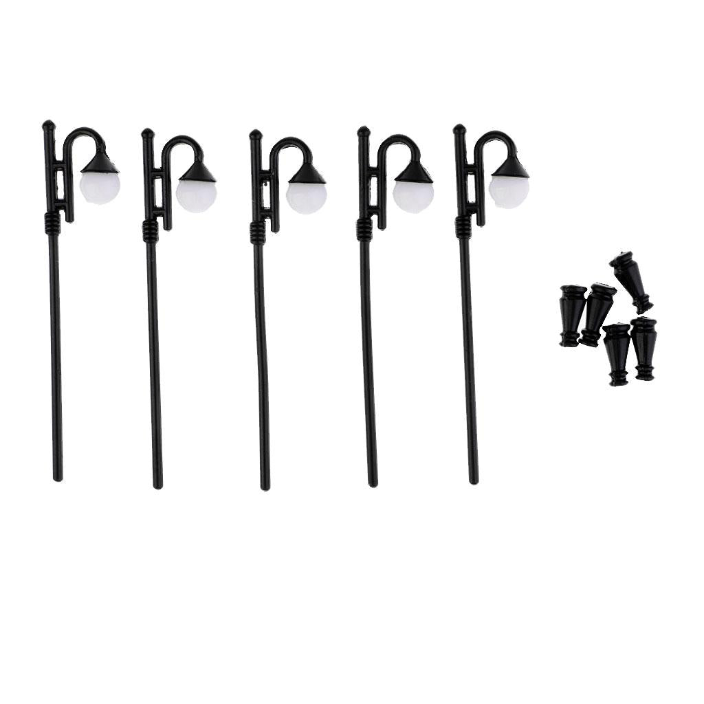 Micro Landscape Metal Street Light Decoration Street Lamp Garden Accessories