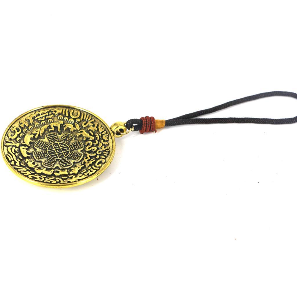 5xTibetan Buddhism Eight-diagram-shaped appetizer Amulet Hang Penadnt