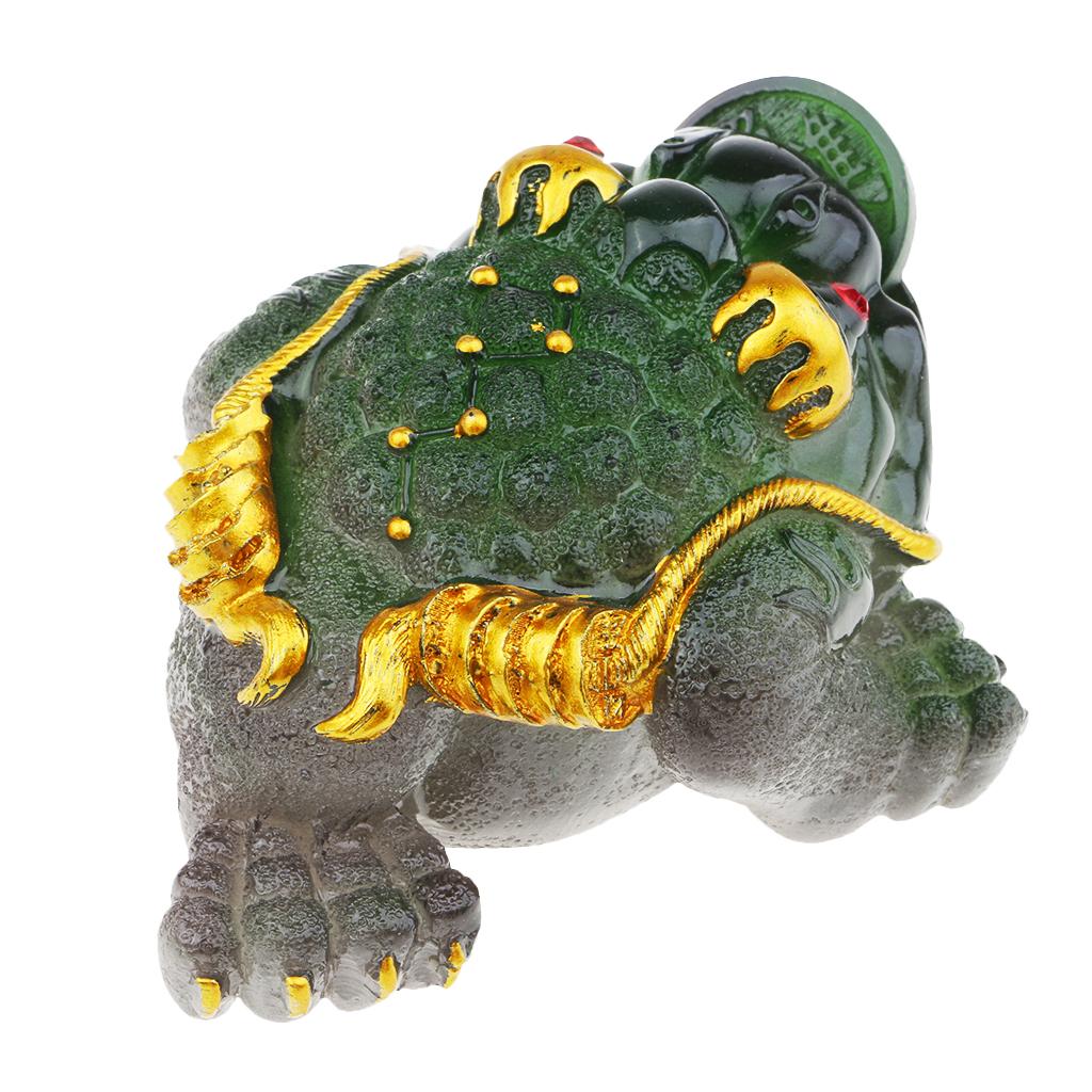 Resin Discoloration Three Feet Chinese Toad Cute Pet Tea Tray Turn Green