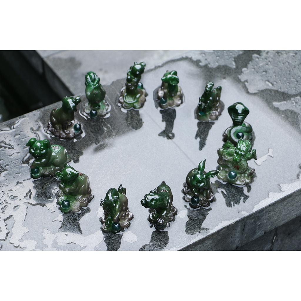 Resin Discoloration Tea Cute Chinese Tea Ceremony Accessory Dragon