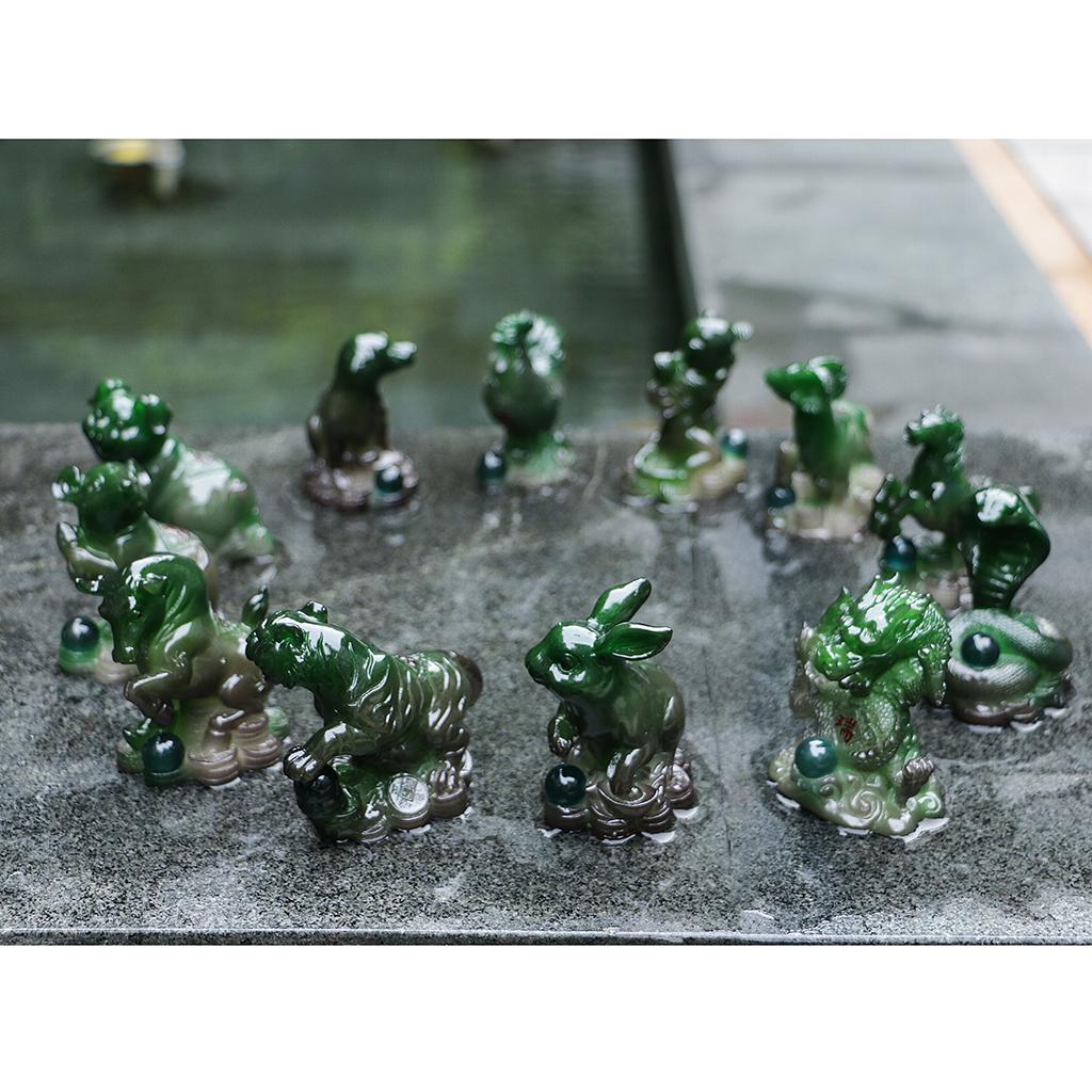 Resin Discoloration Tea Cute Chinese Tea Ceremony Accessory Dragon