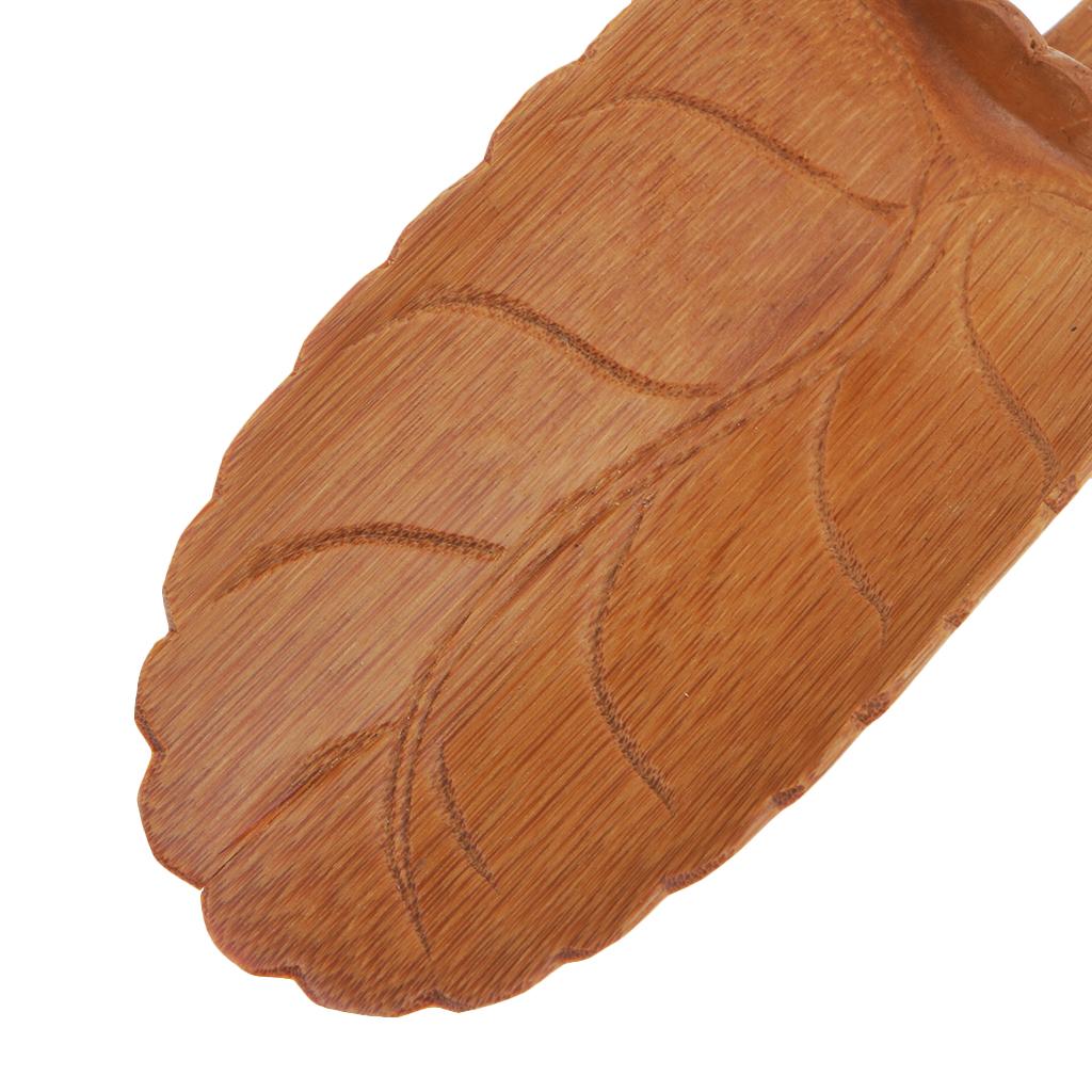 Bamboo Tea Spoon For Kids Feed Spoon Kitchen Tableware Dining Soup