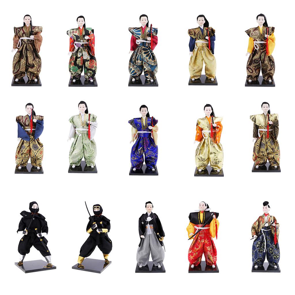 Japanese Japanese Warrior Dolls Japanese Ninja Humanoid Doll Ornaments YR2