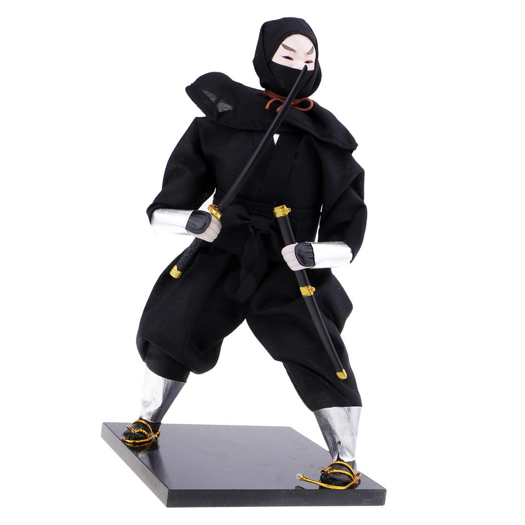 Japanese Japanese Warrior Dolls Japanese Ninja Humanoid Doll Ornaments YR2