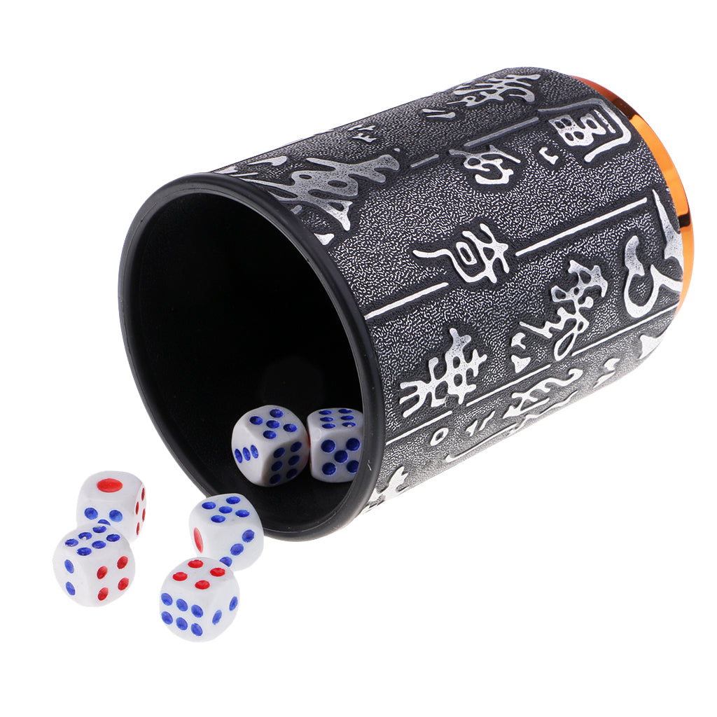 Hand Shaking Leather Dice Cup KTV Party Game Entertainment Club Dice Cup #2