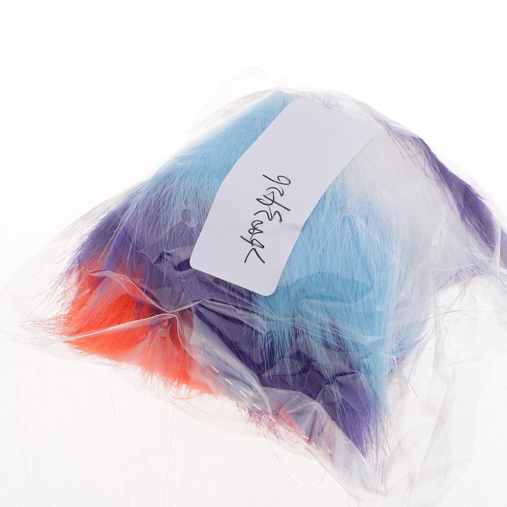 Colors Plush Ball Key Chain Faux Fur Ball Plush Pendant for Car Key Handbag