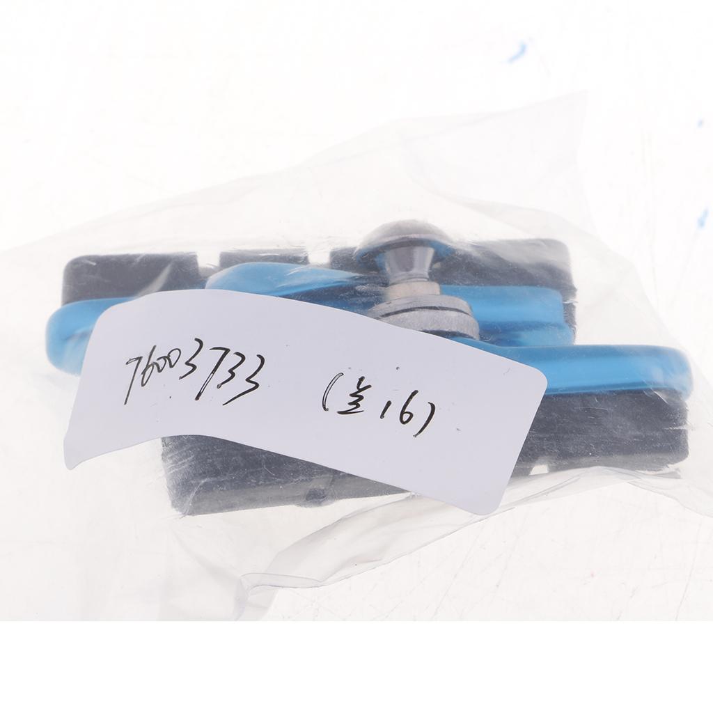 1Pair Bike V Brake Pads Blocks Shoes For Mountain Road Bicycle Cycling Blue
