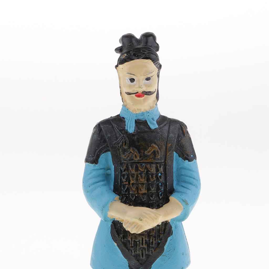 Antique Chinese Qin Terra Cotta Warriors Horse Figurine Artwork Ornament #2